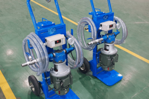 手提滤油机过滤器梗塞怎么办？